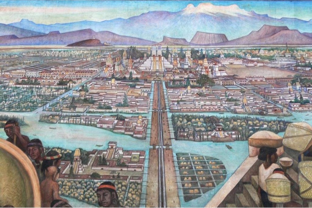 PRIMER MAPA EUROPEO DE TENOCHTITLAN