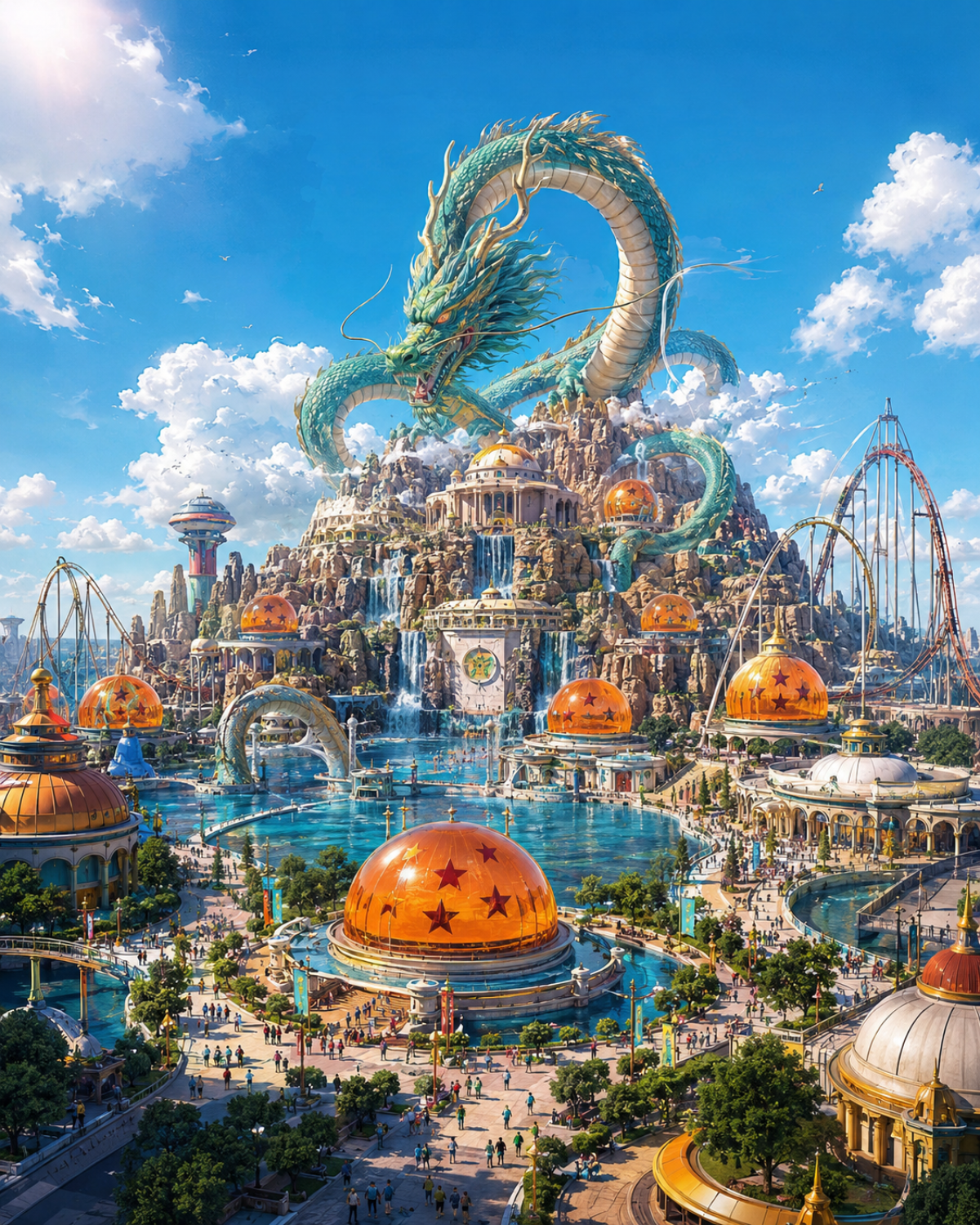 Dragon Ball tendrá parque temático cerca de París