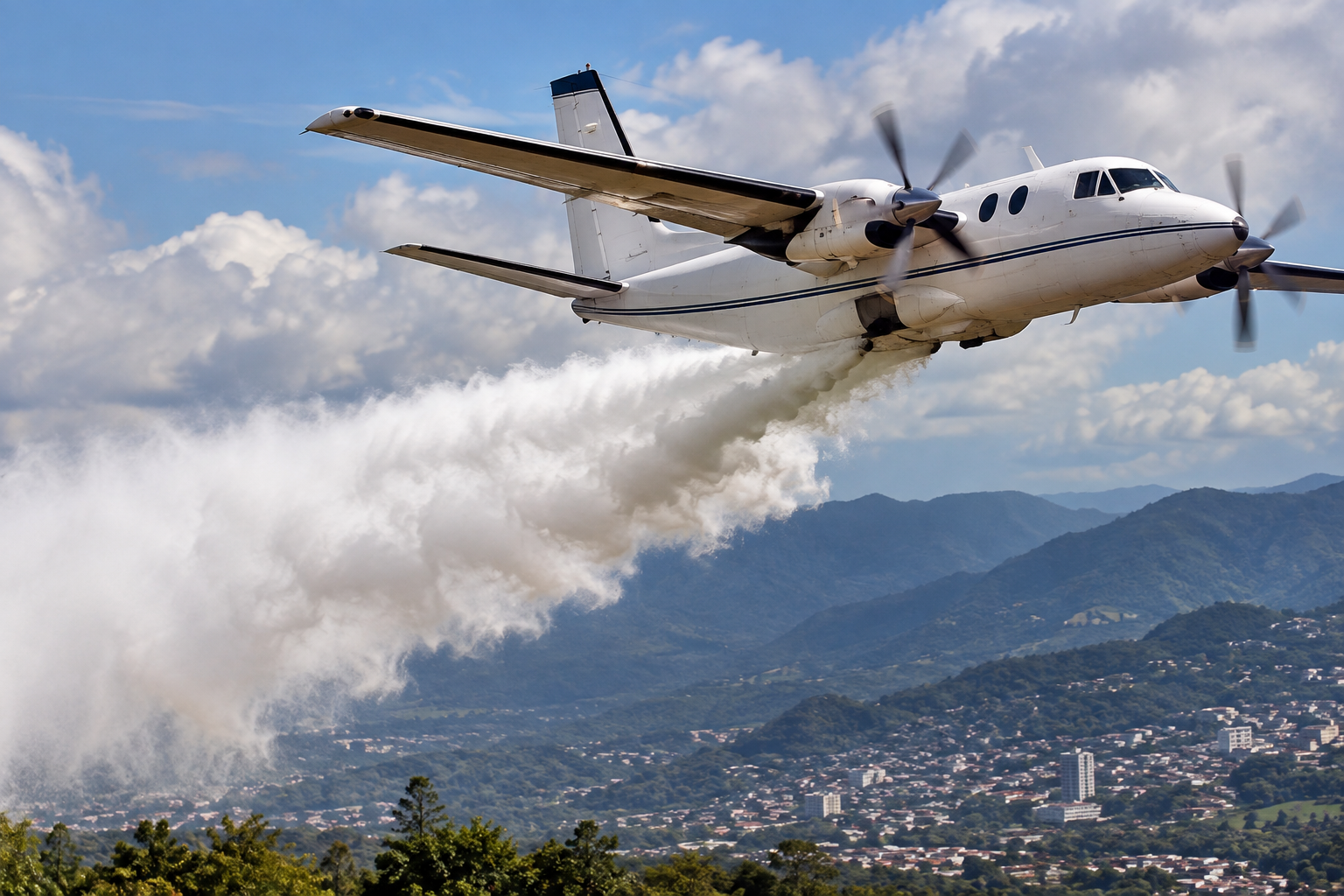Honduras prepara un avión para estimular las lluvias ante la sequía