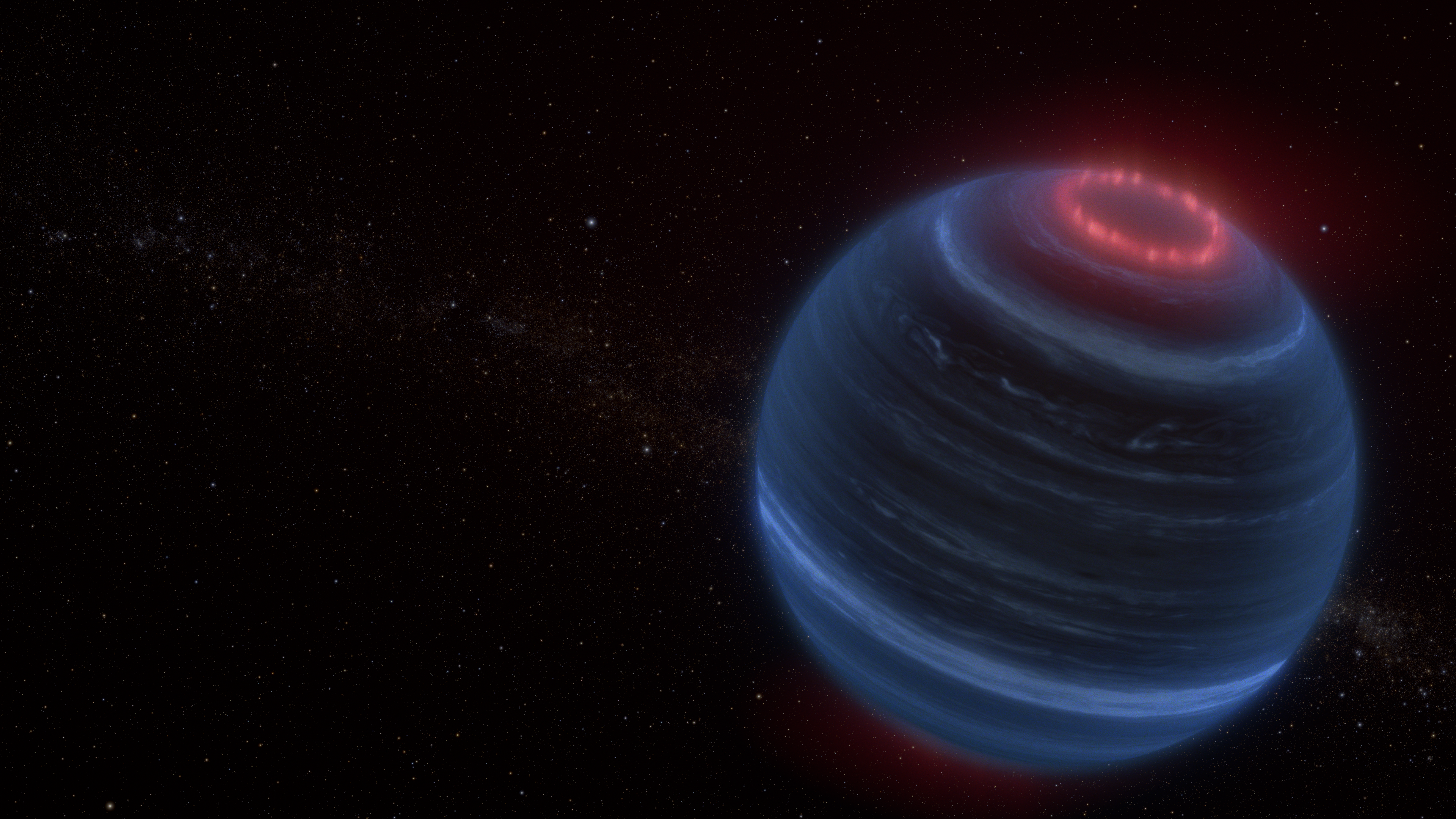 Astrónomos detectan por primera vez una señal de radio procedente directamente de un exoplaneta