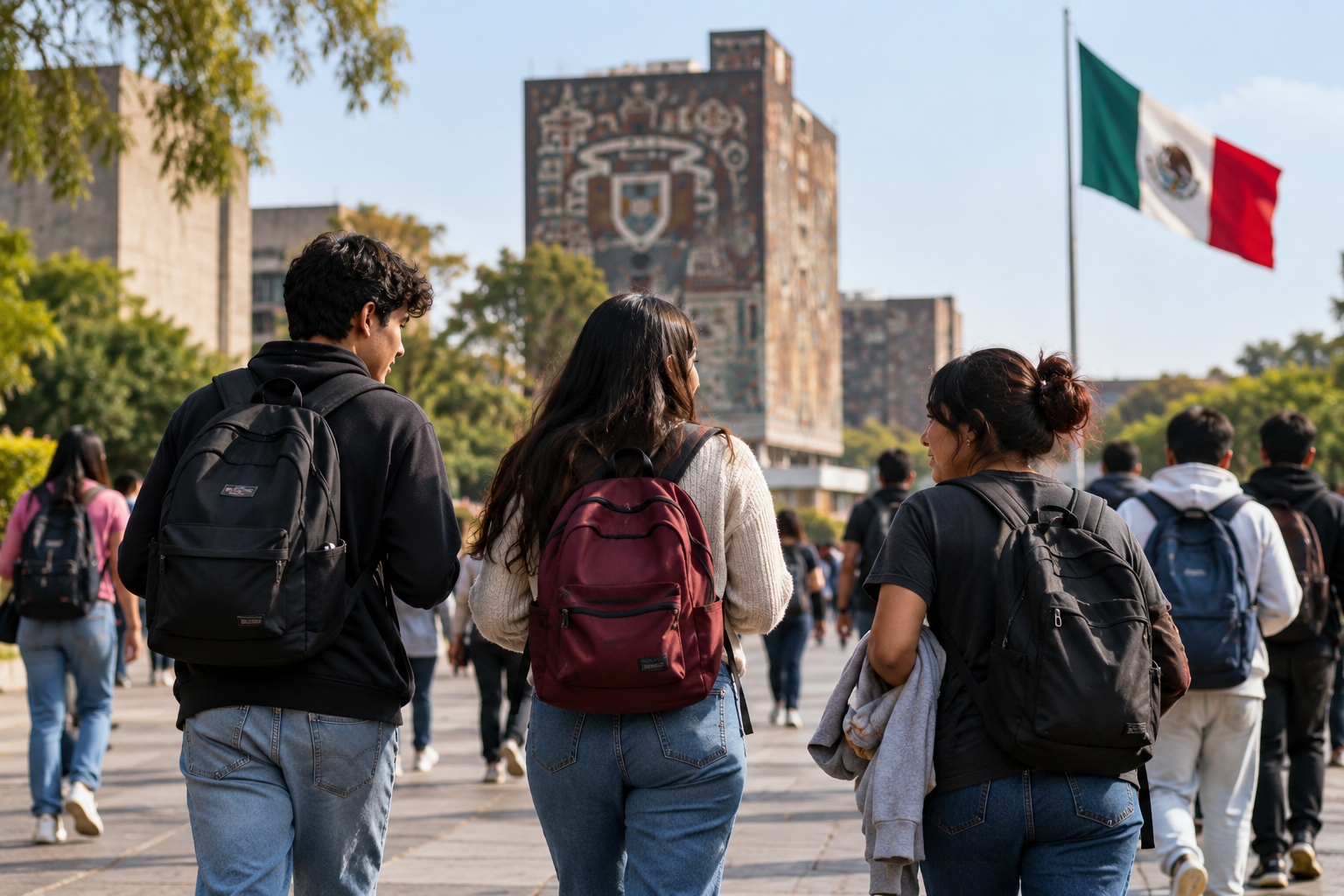 Disminuye en México la proporción de jóvenes que no estudian ni trabajan